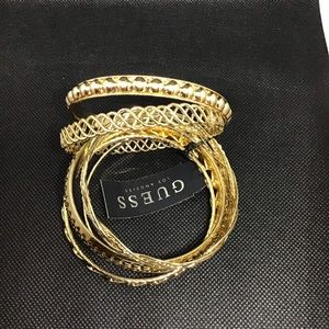 Guess Bangle Bracelet Set